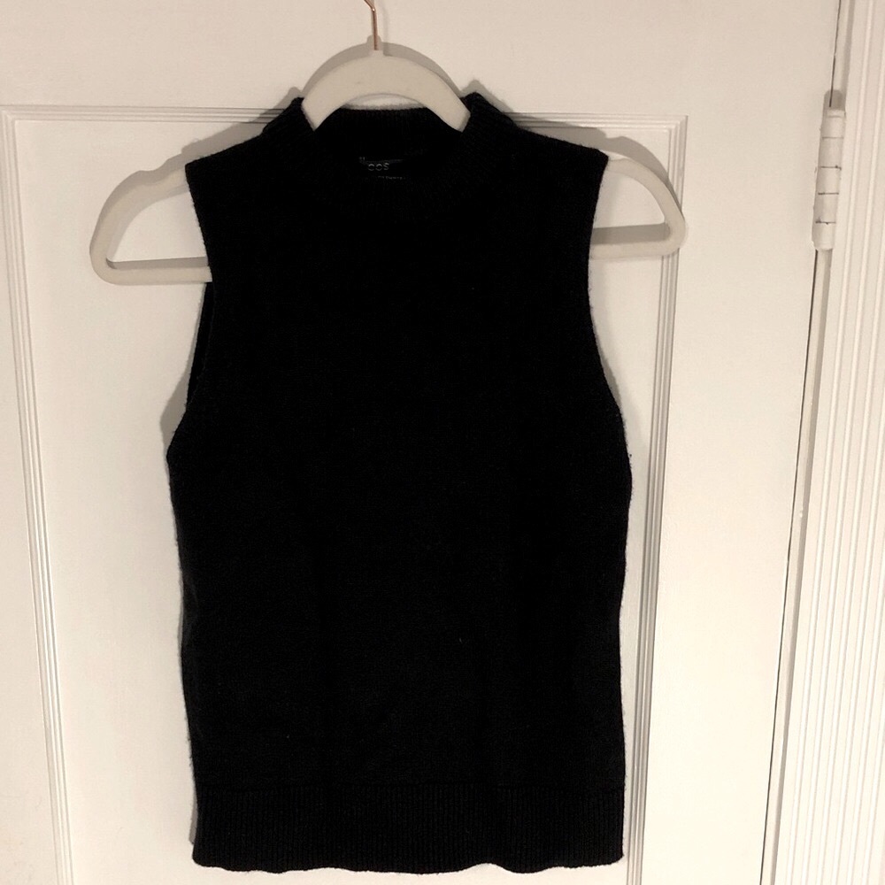 COS Black Cashmere Knitwear Size Small - Picture 2 of 4